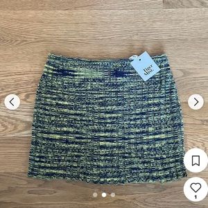 NWT- Hazel Skirt Green Space Dye
